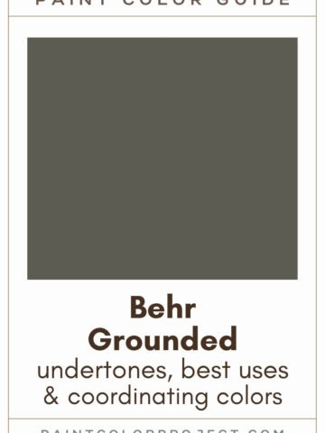 Behr Grounded Paint Color Guide