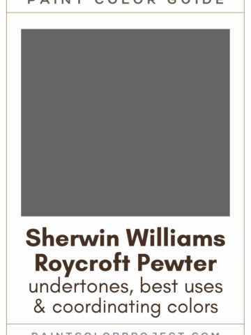 Sherwin Williams Roycroft Pewter Paint Color Guide