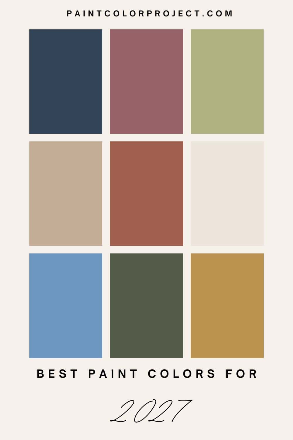 2027 paint color trends